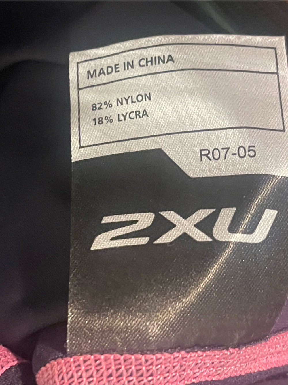 2XU Black with Pink Piping Performance Tri Suit. Size XL GUC - Picture 7 of 8